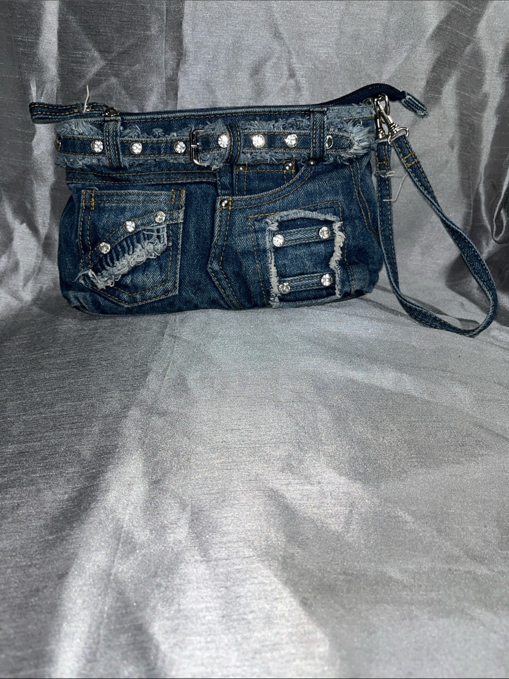 🚨Denim Rhinestone Purse🚨